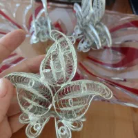 جا دستمال کاغذی نقره اصل