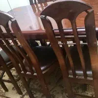 میز ناهار خوری|میز و صندلی غذاخوری|اصفهان, باغ دریاچه|دیوار