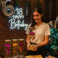 گل های کادویی روز  پرستار عمده و تک مشهد