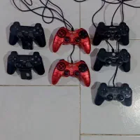 گیم پد کامپیوتر ps2 شوک دار بی سیم با سیم