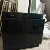 سینک دوقولو درحد،هود داتیس،کابینت ام دی اف|آبچکان و نظمدهنده ظروف|لاهیجان, گلستان|دیوار