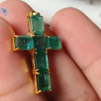 مدال زمرد صلیب|جواهرات|تهران, استاد معین|دیوار