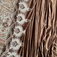 دو عدد پرده تزیینی|پرده، رانر، رومیزی|اصفهان, باغ زیار|دیوار