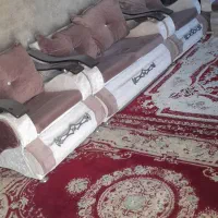 مبل ۷ نفره سالم قیمت یک میلیون ۵۰۰ هزار مقطوع|مبلمان خانگی و میز عسلی|کاشان, صفی آباد|دیوار