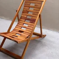صندلی راک ریلکسی چوبی