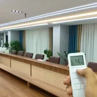 پرده برقی (مینیمال ، فابریک ،شید بالا رو )