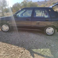 پراید ۱۱۱رنگ مشکی شاسی پلم