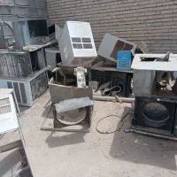 فروش وخریدارکلرگازی موتور سوخته وخراب|کولر گازی و فنکوئل|جیرفت, |دیوار