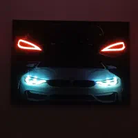 تابلو های نئونی طرح دلخواه شماونورپردازی،سقف ابری|ریسه و چراغ تزئینی|گناباد, |دیوار