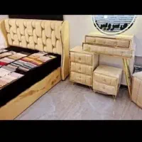 تخت آنتیک|تخت و سرویس خواب|اهواز, دغاغله|دیوار