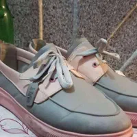 کفش کتونی دخترانه زنانه سایز ۴۰ چرم