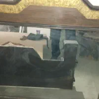 تخت خواب دو نفره چوب ،دراور ، پاتختی ،کف تختی