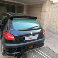 پژو 206 مشکی مدل 82 سالم