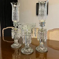 سرویس لاله شمعدان ومیوه خوری طرح انتیک