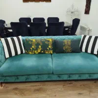 مبل راحتی ست ۸ نفره + نهارخوری ۸ نفره اسپرت|مبلمان خانگی و میز عسلی|کرج, کوی فرهنگ|دیوار
