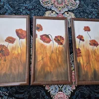 ۳عدد تابلو گل امکان ارسالم هست