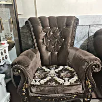 مبل سلطنتی ۷ نفره|مبلمان خانگی و میز عسلی|هشتگرد, شهرک بعثت|دیوار