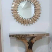 آینه کنسول جدید و زیبا|بوفه، ویترین، کنسول|مسجد سلیمان, |دیوار