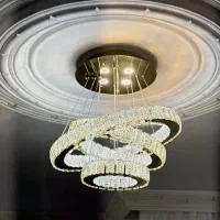 لوستر کهکشانی کلیپسی سه حلقه آویز