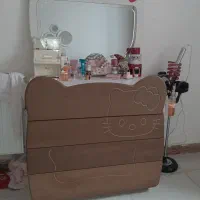 دراورمیزتوالت دخترونه|جاکفشی، کمد، دراور|رشت, گلزاران|دیوار