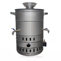 سماور استیل گازی 60 هیئتی