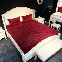 روکش مخملی تخت خواب