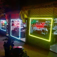 نصب جذاب وپر نورترین ال ای دی دور شیشه