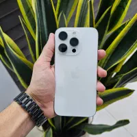 iPhone 15 Pro سفید تیتانیوم 256GB پارت ZAباتری 88%|موبایل|رشت, لاکانی|دیوار