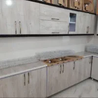 کابینت / رنگ سفید شیری پیش ساخته لوکس درجه یک 657