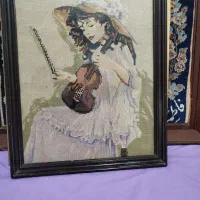 تابلو فرش پنج تن آل عبا و دوتا تابلو گوبلن|تابلو فرش|فردیس, نگارستان|دیوار