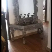 مبل هفت نفره تمیز سالم آینه کنسول دلاور کودک|مبلمان خانگی و میز عسلی|ساری, |دیوار