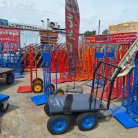 (هوا برش)چرخ دستی حمل کپسول کاربیت وبرش گاری چهار