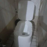 باسلام توالت فرنگی گرفت یک بار استفاده شده