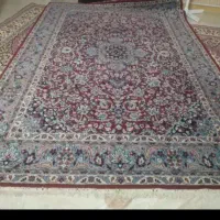فرش ماشینی رنگ لاکی
