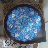 سینی مسی میناکاری و شیرینی خوری خاتم کاری|صنایع دستی و سایر لوازم تزئینی|اندیشه, اندیشه فاز ۱|دیوار