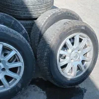 رینگ اسپورت شرکتی با لاستیک درحدنو معاوضه دارم