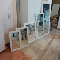 آینه قدی سایزبندی نیم قد آینه دیواری آینه رومیزی