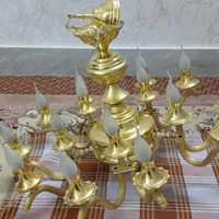 لوستر....طلای|لوستر و چراغ آویز|اصفهان, احمدآباد|دیوار
