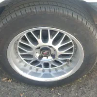 رینگ و لاستیک اسپرت سایز 16 لاستیک 90 درصد