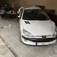 پژو ۲۰۶ ۸۹ تصادفی