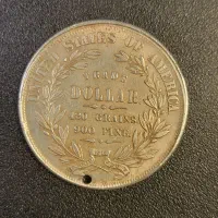سکه ی ۱ دلاری امریکا عتیقه ۱۸۷۱