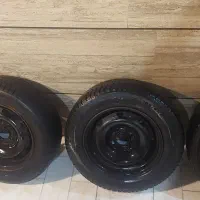 چهار حلقه رینگ و لاستیک