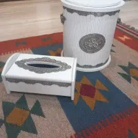 سطل وجا دستمال کاغذی