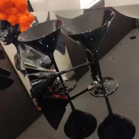 جام مشکی کریستالی