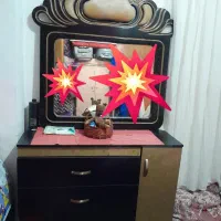 تخت دونفره پاتختی دراور