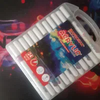 ماژیک اکریلیک ۲۴ رنگ نو