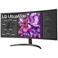 مانیتور خمیده 34 اینچ ال جی مدل 34WQ60C-B|قطعات و لوازم جانبی رایانه|تهران, نظامی گنجوی (توانیر)|دیوار