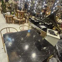 میز و صندلی غذا خوری نهار خوری پشت دار|میز و صندلی غذاخوری|مشهد, توس (بلوار توس)|دیوار