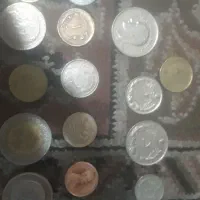 تعدادی.سکه.قدیمی.خارجی