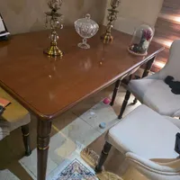 میز ناهارخوری شش نفره چوب راش